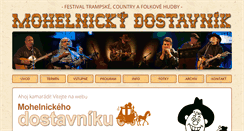 Desktop Screenshot of mohelnickydostavnik.cz